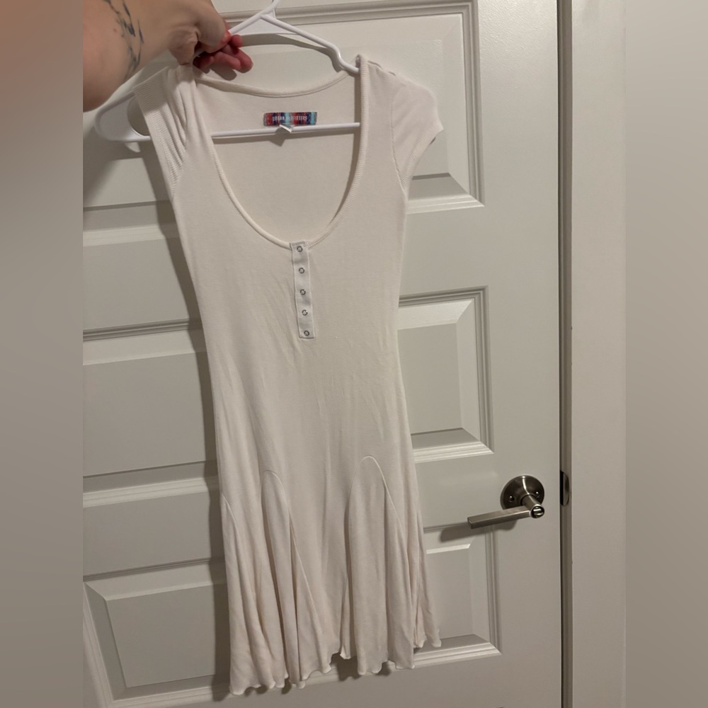 Urban outfitters white skater dress